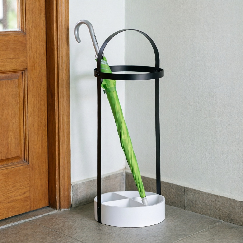 Umbrella Stand with Drip Tray