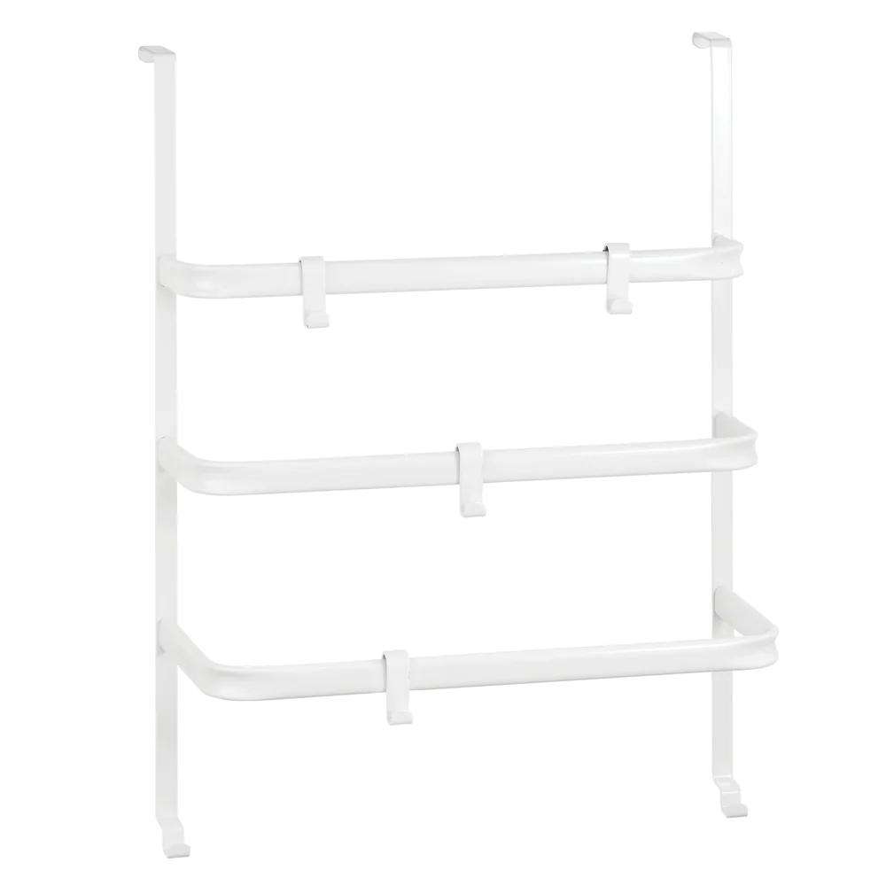 OVER DOOR TOWEL BAR WITH ADJUSTABLE HOOKS white(1)