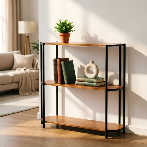 Modern 3-Tier Console Table