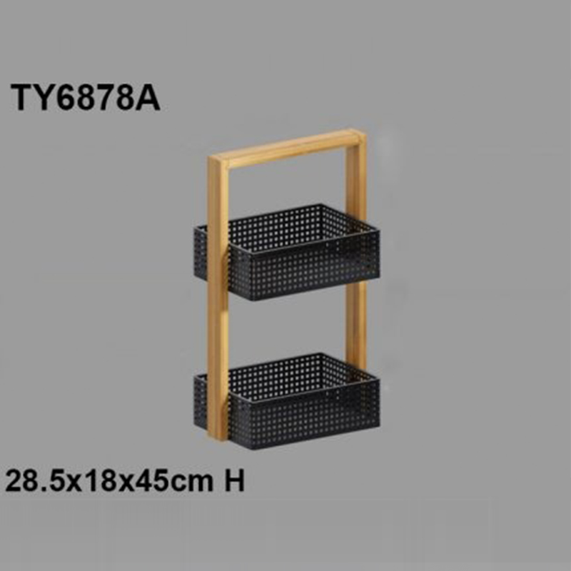 2-Tier Freestanding Storage Rack
