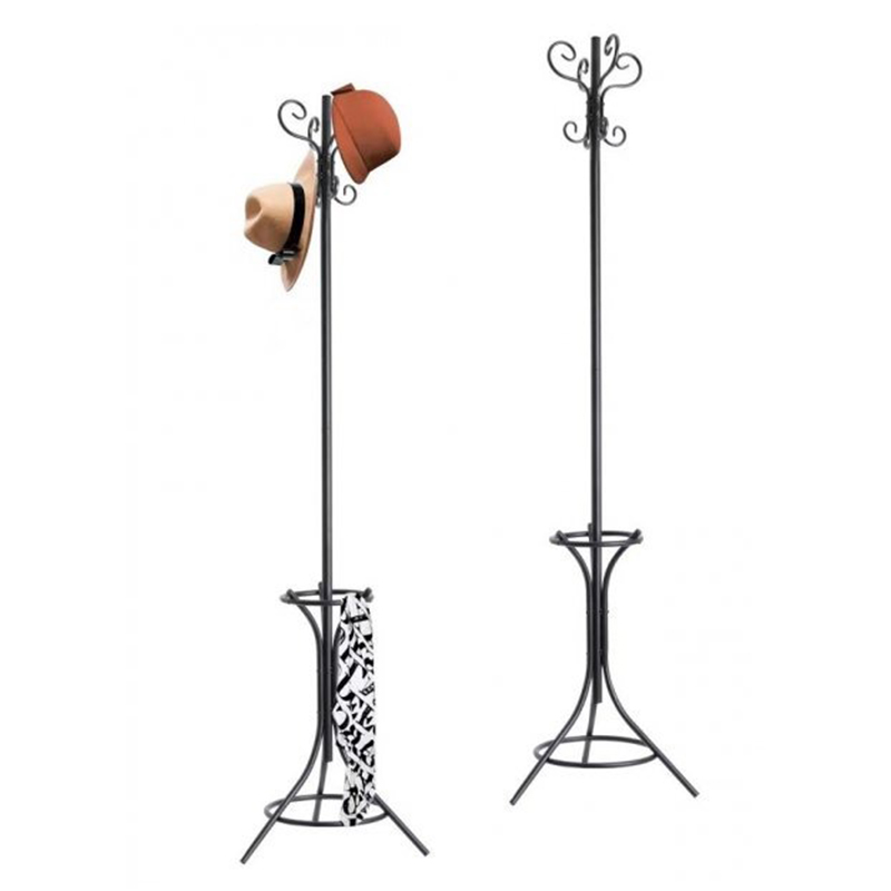 Standing Coat and Hat Hanger Organizer Rack