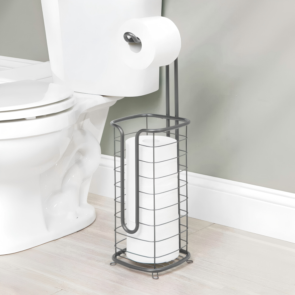 Wire Toilet Paper Dispenser + Holder