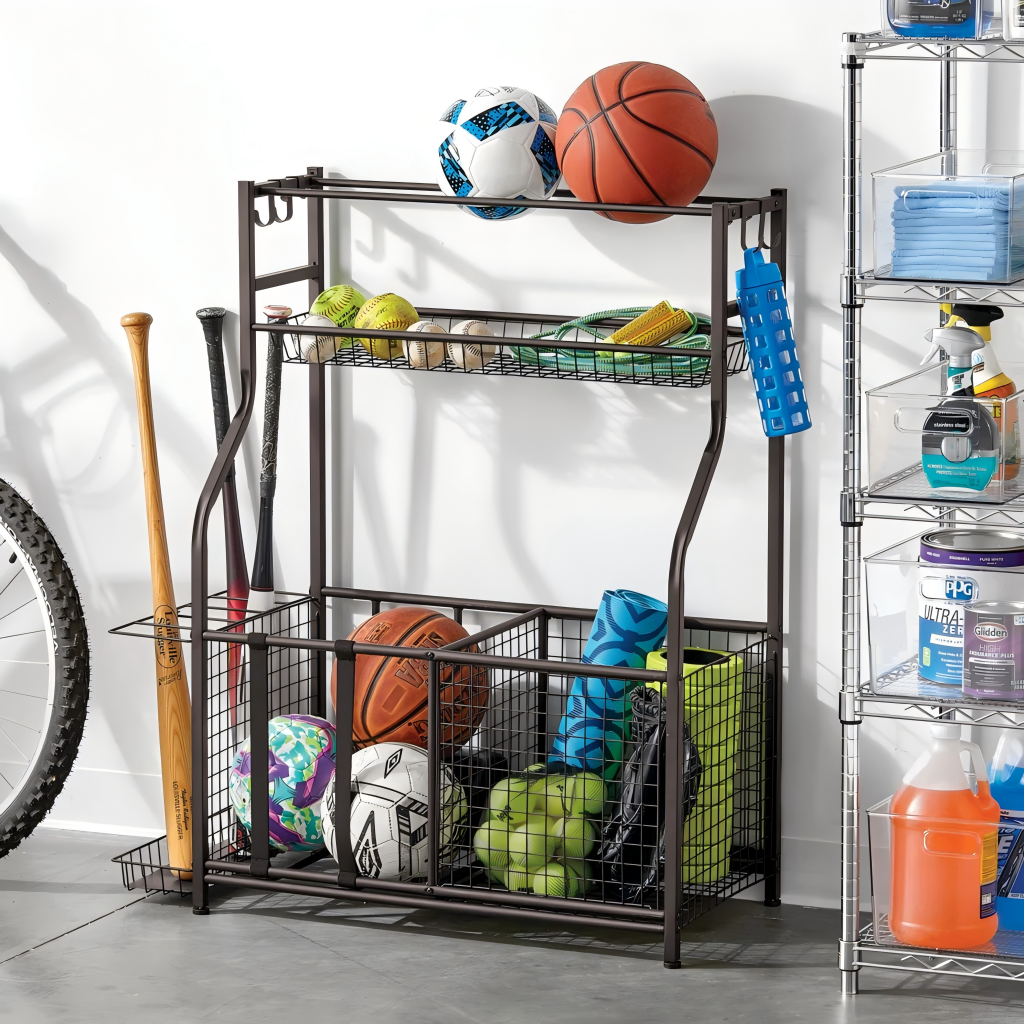 Heavy Duty Garage Sports Storage Rack