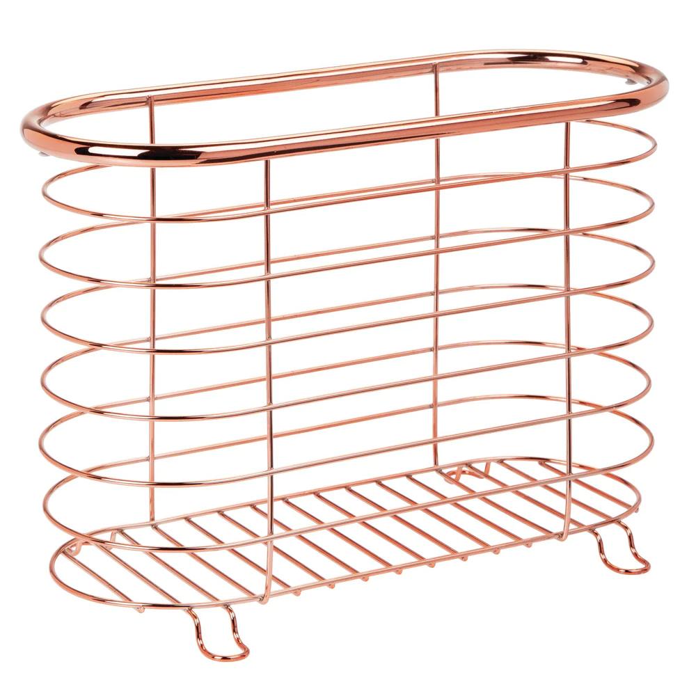 玫瑰金厨房椭圆储物架
